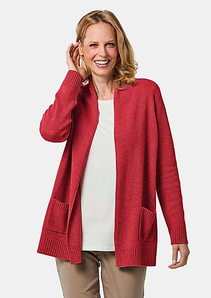 GOLDNER Strickjacke Eleganter, offener Merino-Cardigan Schurwoll-Jacke günstig online kaufen