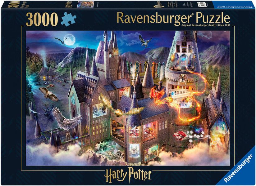 Ravensburger Puzzle Hogwarts Interior, 3000 Puzzleteile, günstig online kaufen