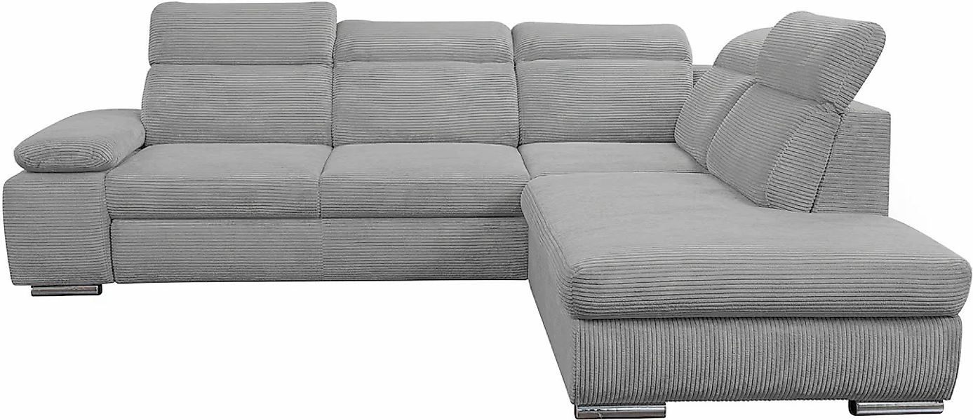 WERK2 Ecksofa "Memo Alicante" Schlafsofa mit Bettkasten & verstellbaren Kop günstig online kaufen