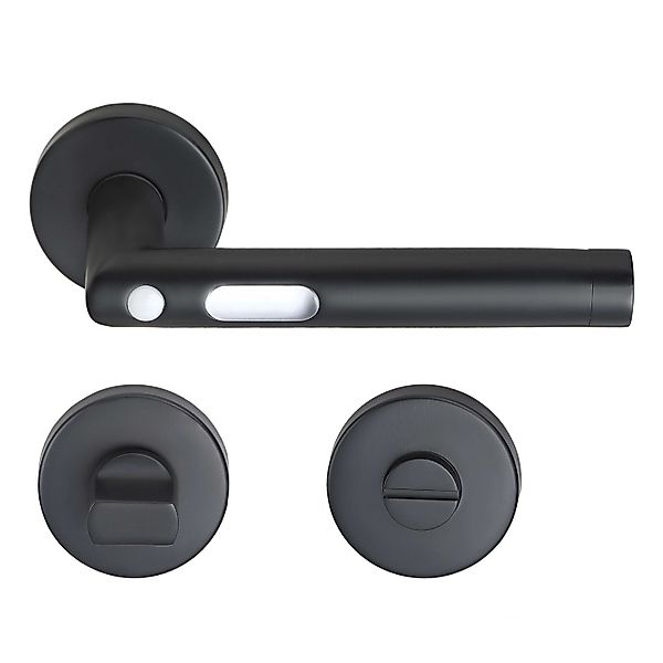 MeinTürgriff LED-Türgriff Orbit Türdrücker Schwarz Türgriff Drückergarnitur günstig online kaufen