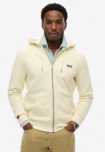 Superdry Kapuzensweatjacke ESSENTIAL LOGO ZIP HOODIE HB Baumwollmischung, s günstig online kaufen