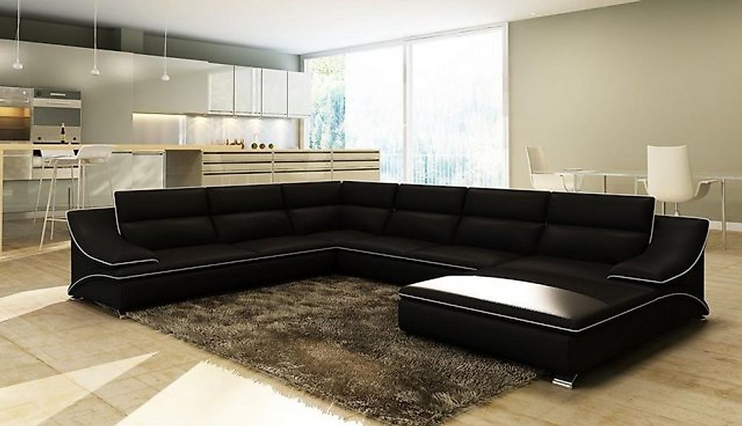 JVmoebel Ecksofa Designer XXL Eckcouch Luxus U-Form Sofa modernes Design, M günstig online kaufen