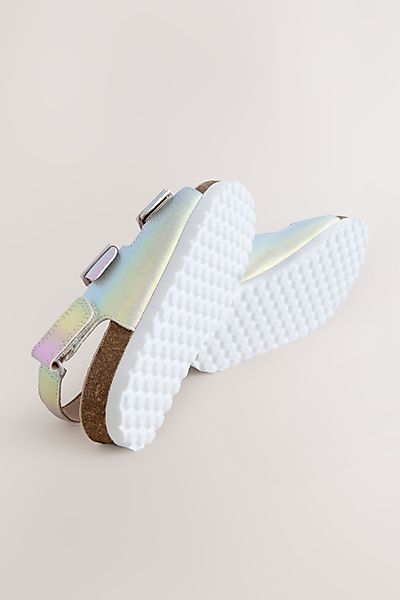 Next Wide Fit Sandale mit Korkfußbett günstig online kaufen