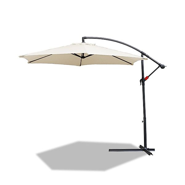 Clanmacy Sonnenschirm Gartenschirm 350cm, Ampelschirm mit günstig online kaufen