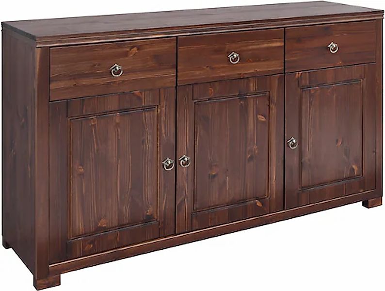 Home affaire Sideboard »Gotland«, Kommode, Breite 147 cm, aus massiver Kief günstig online kaufen