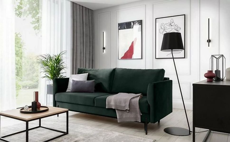 Luxusbetten24 Schlafsofa Designer Sofa Renila, mit Schlaffunktion und Staur günstig online kaufen