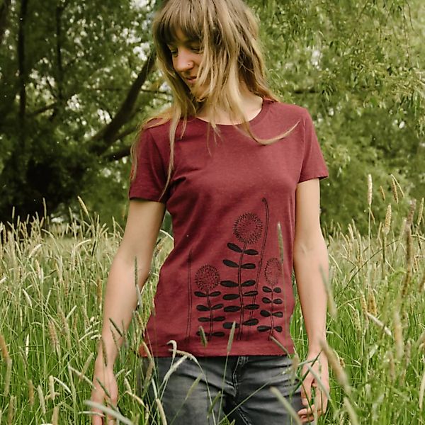 Damen T-shirt Waldblumen günstig online kaufen