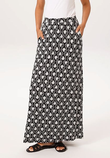 Aniston CASUAL Maxirock mit kontrastfarbigem Paisley-Muster - NEUE KOLLEKTI günstig online kaufen
