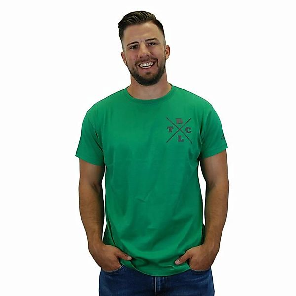 BRACHIAL THE LIFESTYLE COMPANY T-Shirt Brachial T-Shirt "Beach" dunkelgrün günstig online kaufen