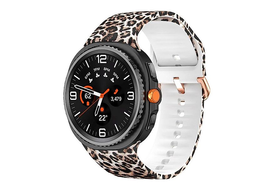 Wigento Smartwatch-Armband Silikon Motiv Design Armband für Samsung Galaxy günstig online kaufen