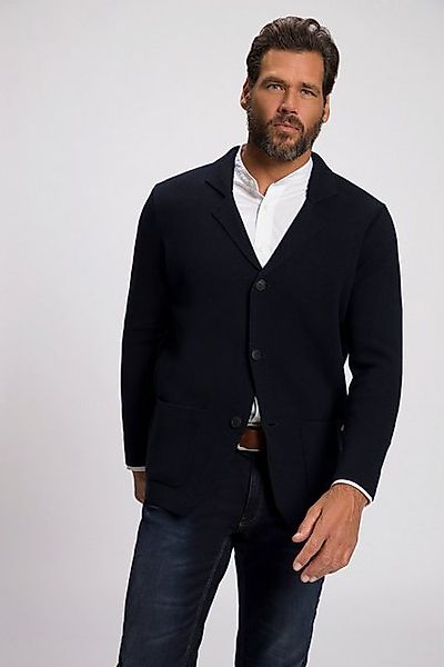 JP1880 Poloshirt Stricksakko FLEXNAMIC® Business Milano-Strick günstig online kaufen