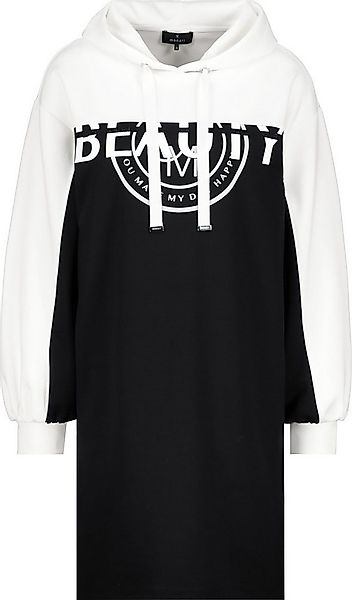Monari Sweatkleid mit Kapuze "Beauty" Schriftzug günstig online kaufen