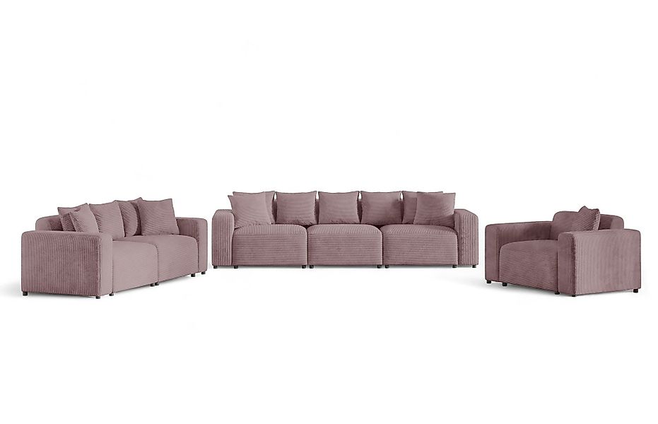 Fun Möbel Polstergarnitur Sofa-Set Designersofa MEGAN günstig online kaufen