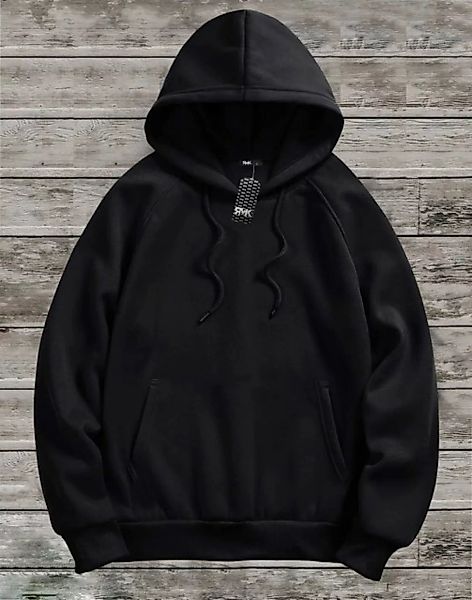 RMK Hoodie Herren Kapuzenpullover Basic Pullover Uni Hoodie in Unifarben, m günstig online kaufen
