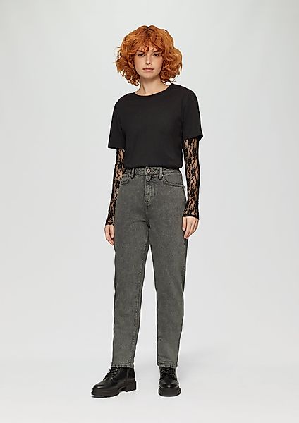 QS 7/8-Hose Ankle-Jeans Mom / Relaxed günstig online kaufen