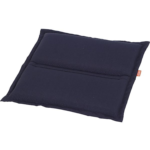Siena Garden Polsterauflage CENTAURI Sitzkissen dunkelblau 47x47x3cm Hocker günstig online kaufen