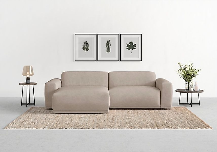 TRENDMANUFAKTUR Ecksofa »Braga, mit hochwertigem Kaltschaum, L-Form, in Cor günstig online kaufen