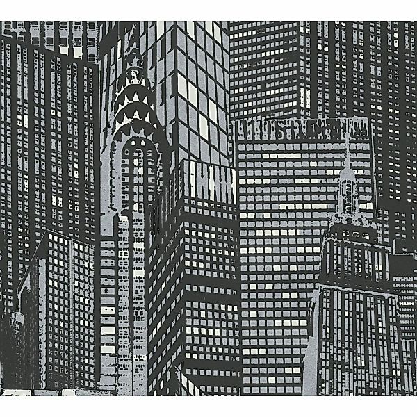 A.S. Création Vliestapete Day & Night Skyline FSC® günstig online kaufen