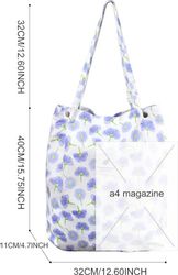 Coonoor Schultertasche Damen Grosse Kapazität Canvas günstig online kaufen