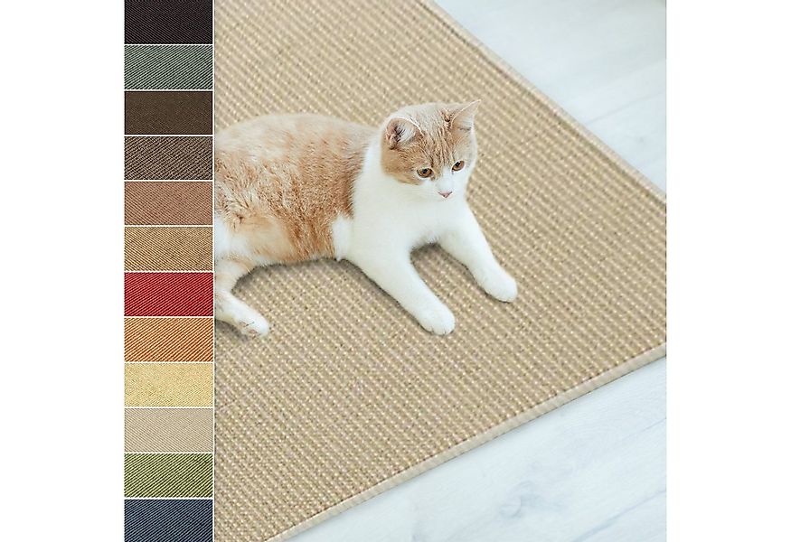 Karat Kratzmatte Sisal-Kratzteppich für Katzen, Katzenteppich günstig online kaufen