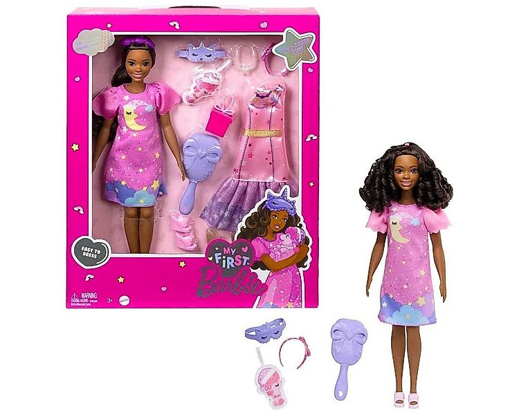 Mattel® Anziehpuppe Mattel HMM67 - Barbie - My First - Brooklyn Deluxe Pupp günstig online kaufen