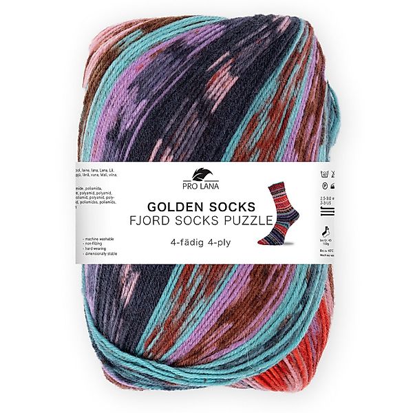 Pro Lana Fjord Socks PUZZLE Sockenwolle günstig online kaufen