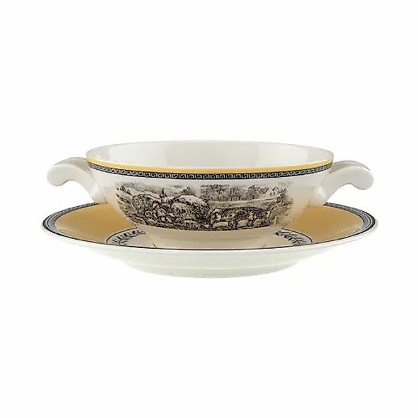 Villeroy & Boch Tasse »Suppentasse mit Untertasse Audun Ferme 400 ml bunt« günstig online kaufen