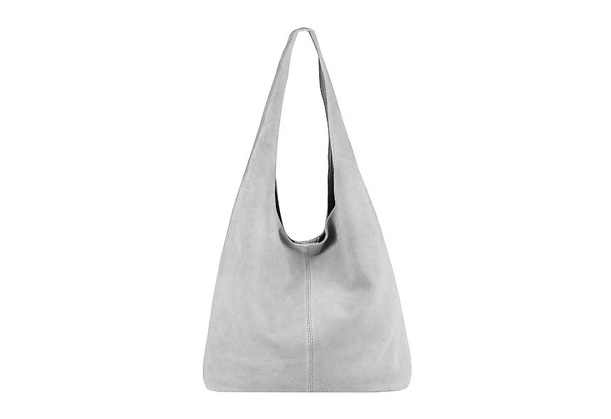 ITALYSHOP24 Schultertasche Made in Italy Damen Leder Wildleder Tasche Umhän günstig online kaufen