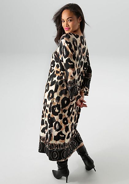 Aniston PLUS Jerseykleid in ausdrucksvoller Animalprint - NEUE KOLLEKTION günstig online kaufen