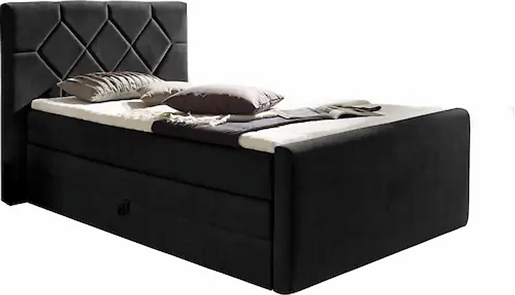 Places of Style Boxspringbett »Atlanta«, inklusive Topper und Bettkasten günstig online kaufen