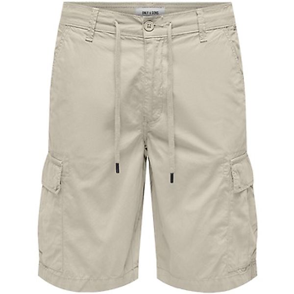 Only & Sons   Cargohose Cargoshorts Loc kurze Hose mit vielen Taschen günstig online kaufen