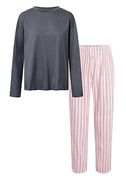Rösch Pyjama Sleep & Relax (Set, 2 tlg) Schlafanzug - Baumwolle - Atmungsak günstig online kaufen