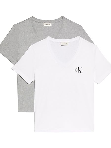Calvin Klein Jeans T-Shirt "A- Logo VN 2 pack Tee" Packung, 2er-Pack, 2 Stk günstig online kaufen