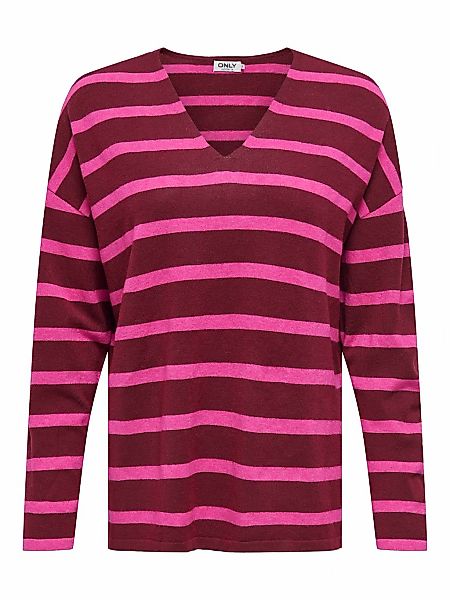 ONLY Strickpullover "ONLAMALIO LIFE LS V-NECK KNT" günstig online kaufen