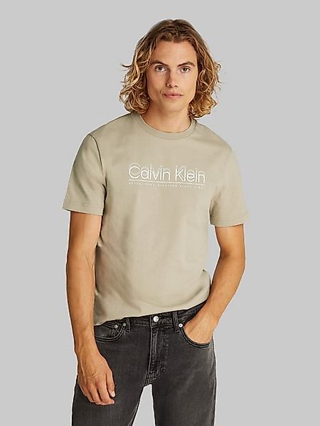 Calvin Klein T-Shirt CP-DOUBLE LOGO T-SHIRT mit großem Logoschriftzug günstig online kaufen