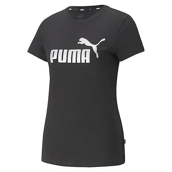 PUMA T-Shirt Damen T-Shirt - ESS+ Metallic Logo Tee, Rundhals günstig online kaufen