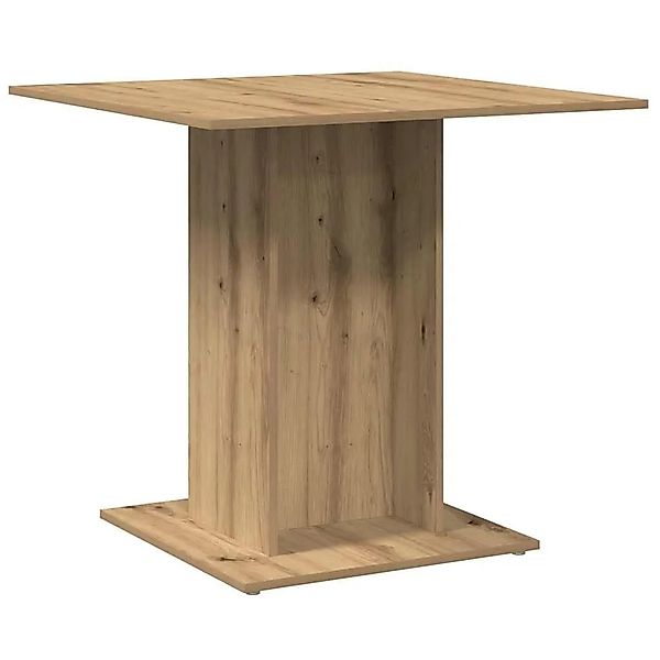 vidaXL Esstisch Artisan-Eiche 80x80x75 cm Holzwerkstoff 855811 günstig online kaufen