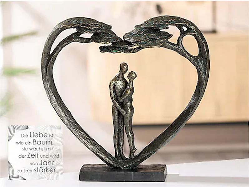Casablanca by Gilde Dekofigur »Skulptur "Love Tree"« günstig online kaufen