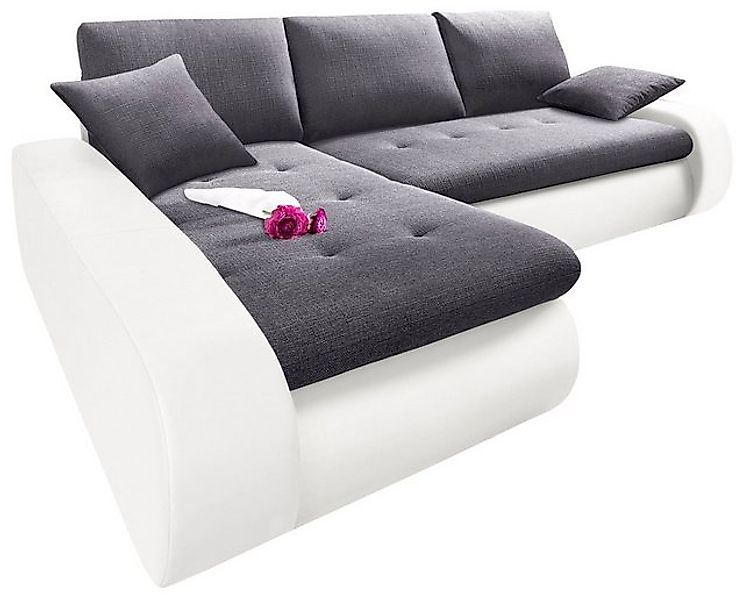 TRENDMANUFAKTUR Ecksofa "Indie, modern und bequem, Materialmix, OTTOs Choic günstig online kaufen