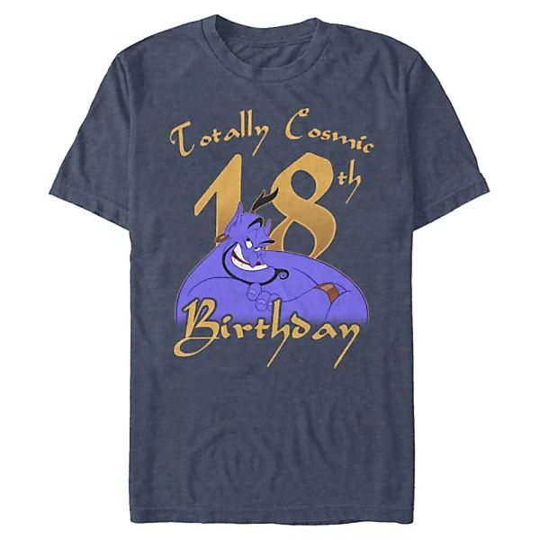 Disney - Aladdin - Genie Birthday 18 - Männer T-Shirt günstig online kaufen