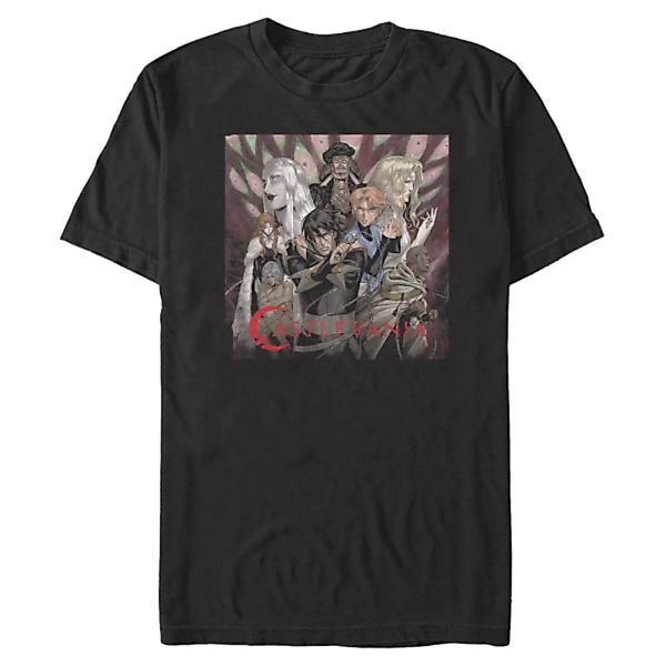 Netflix - Castlevania - Gruppe Square 1 - Männer T-Shirt günstig online kaufen