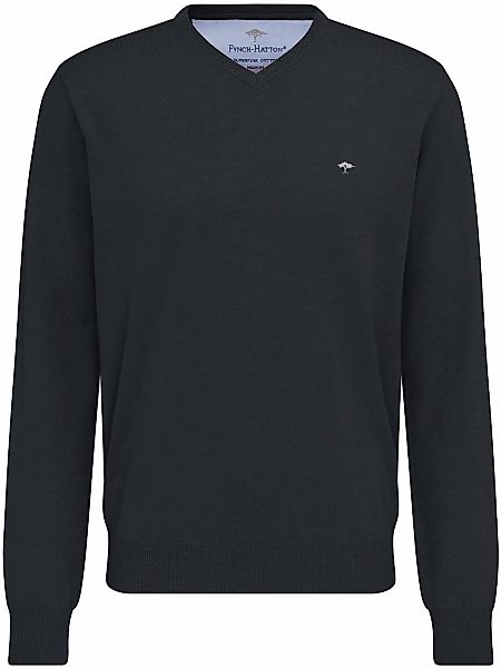 FYNCH-HATTON Strickpullover "FYNCH-HATTON Pullover mit V-Kragen" mit V-Auss günstig online kaufen