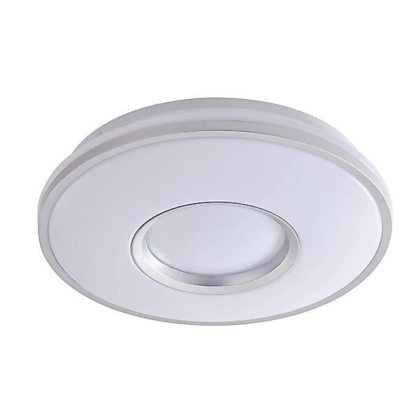 Lindby LED Deckenleuchte Furgo 10013345 Modern in Chrom aus Metall 1-flammi günstig online kaufen
