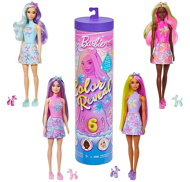 Mattel® Anziehpuppe Barbie Color Reveal Balloon Animals Serie günstig online kaufen