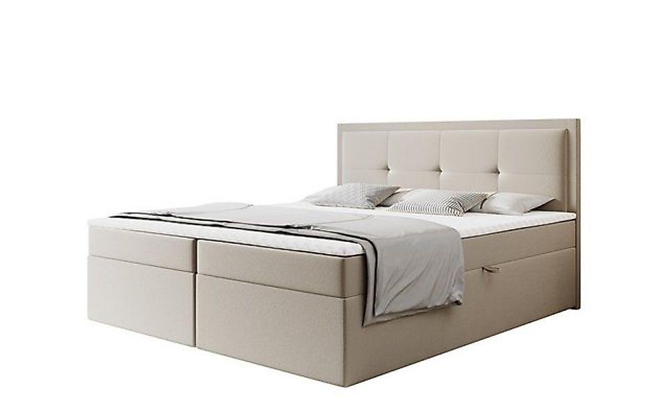 Labett Boxspringbett Schlafzimmerbett CLARA 140x220 160x220 günstig online kaufen