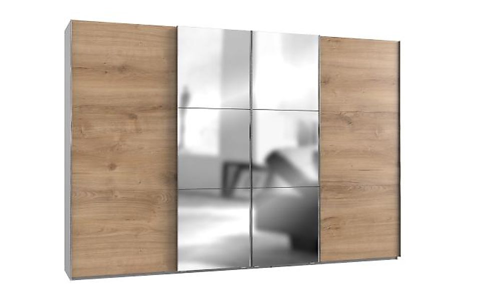Schwebetürenschrank 4trg mit 2 Spiegel inkl. Syncro-Technik LEVEL36 A von W günstig online kaufen