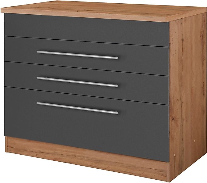 KOCHSTATION Kochfeldumbauschrank KS-Wien Breite 80 cm, günstig online kaufen