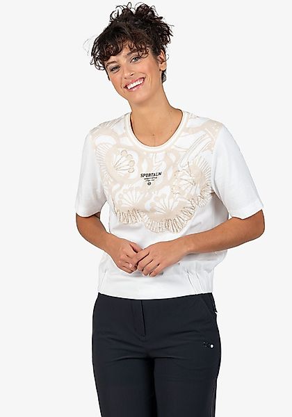 Sportalm Kitzbühel Rundhalsshirt mit Pailletten günstig online kaufen