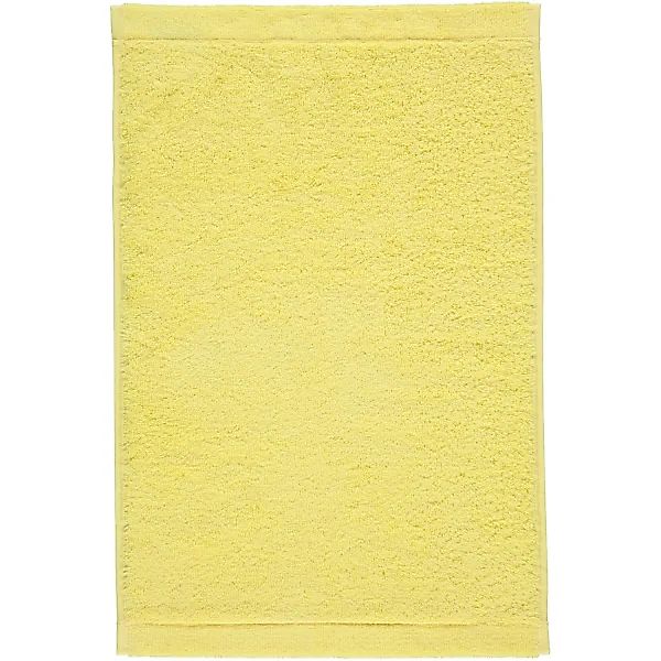 Cawö Handtücher Life Style Uni 7007 - Farbe: lemon - 501 - Gästetuch 30x50 günstig online kaufen