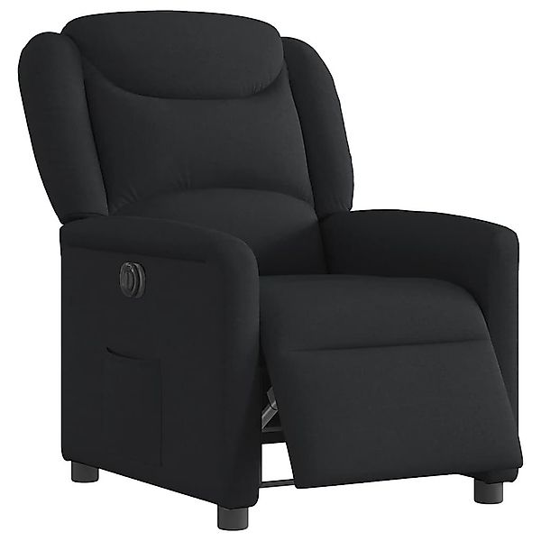 vidaXL Sessel Relaxsessel Elektrisch Schwarz Stoff günstig online kaufen